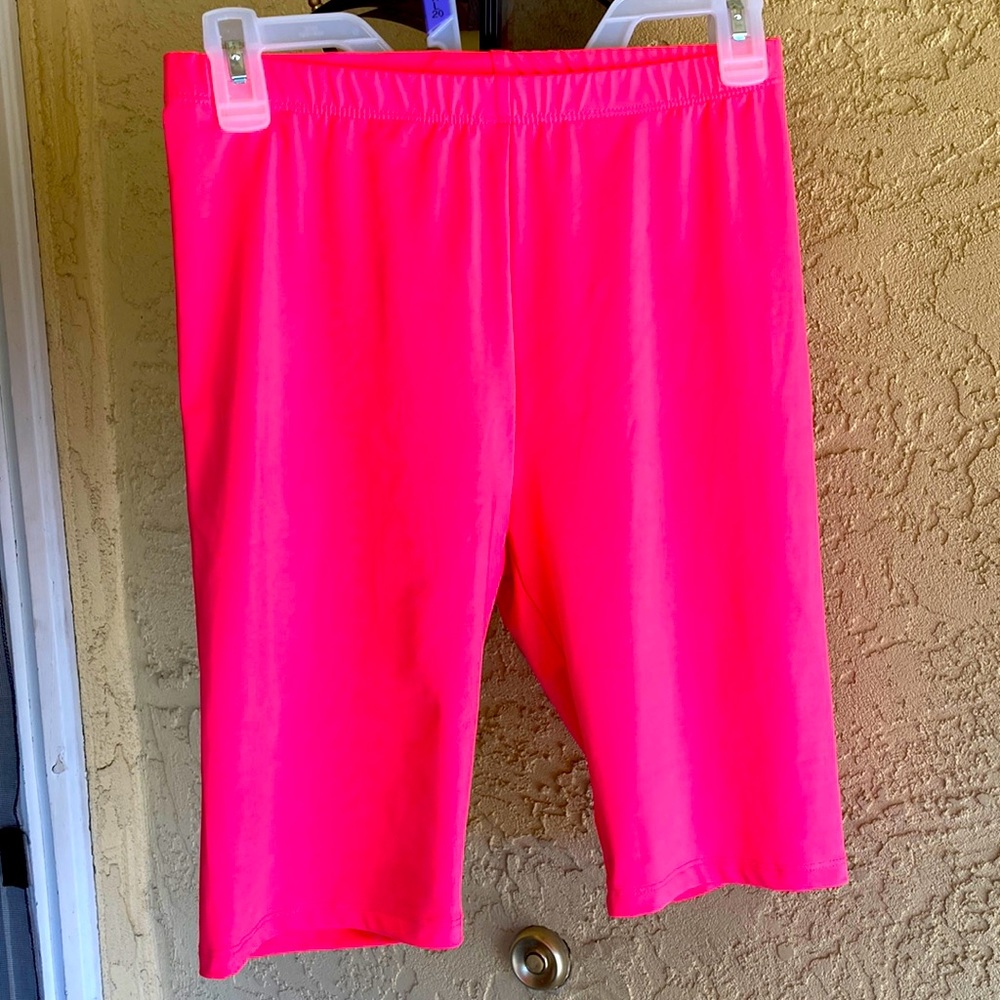 Hot pink spandex